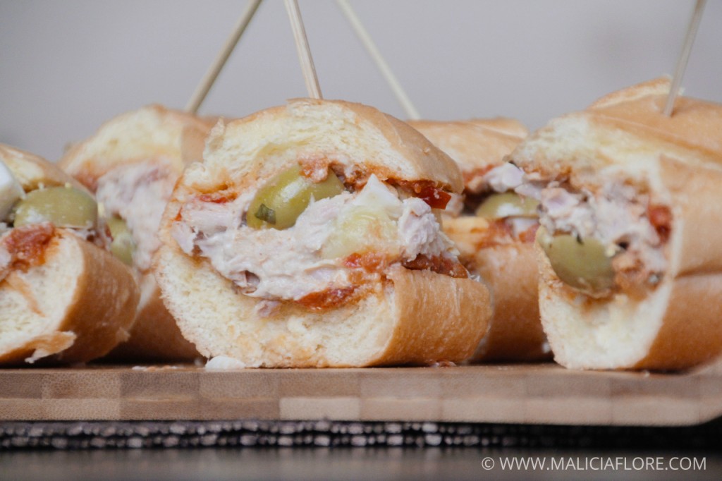 Mini sandwich viennois au thon